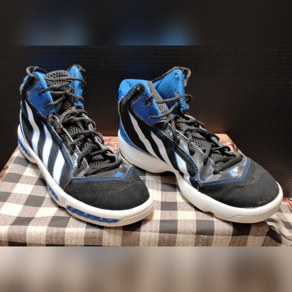 Original 2012 Adidas Commander Basketball Shoes Size 7 Men's High Top Sneakers - Picture 4 of 16